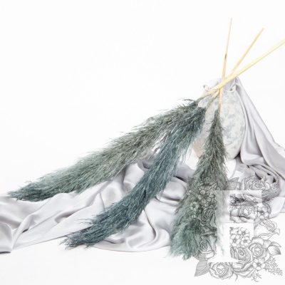 Pampas - Metallic - 3 Stem - 120cm